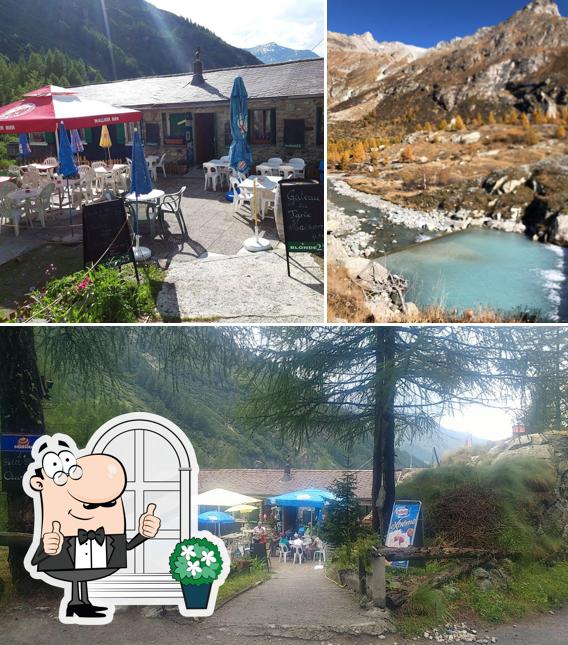 Gli esterni di Le Petit Paradis