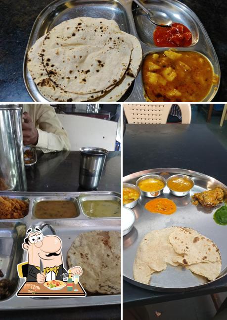 Food at Marwadi Mess Bhojanalaya