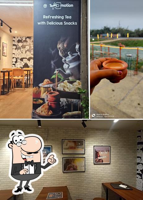 TEA MOTION, Gurap is distinguished by interior and food