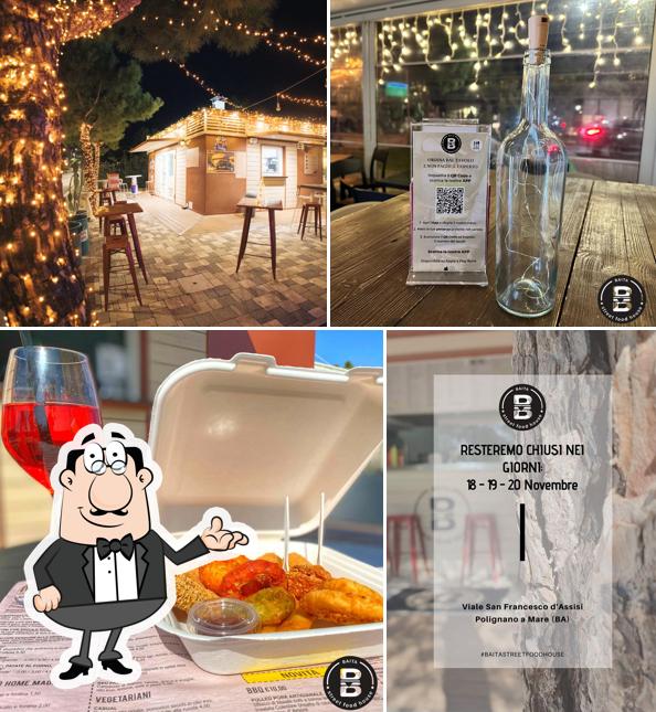 Gli interni di Baita street food house