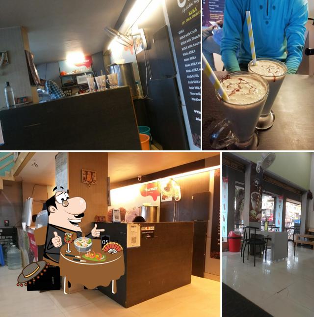 The restaurant's food and interior