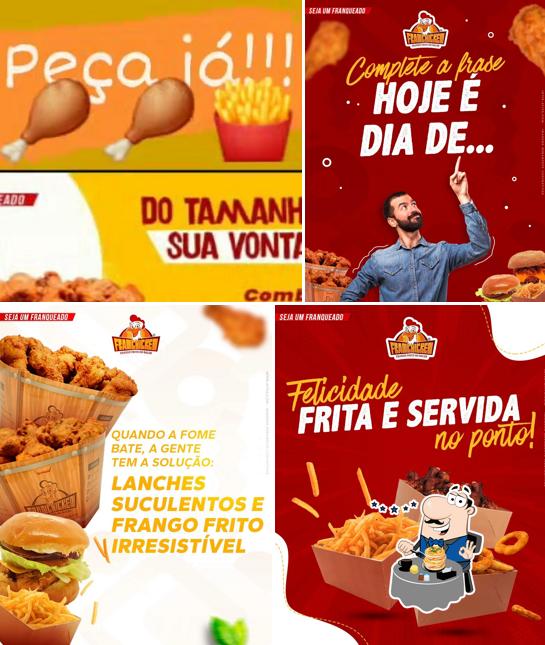 Platos en Franchicken Piracicaba