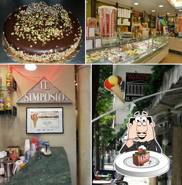 Torta al cioccolato al Gelateria Caffetteria Il Simposio