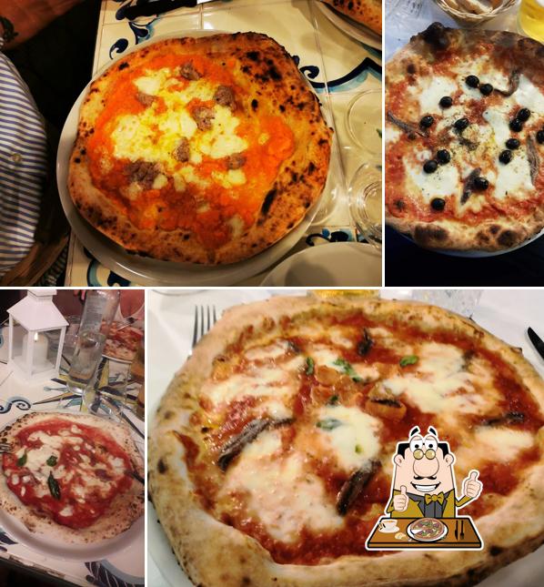 Scegli tra le svariate varianti di pizza