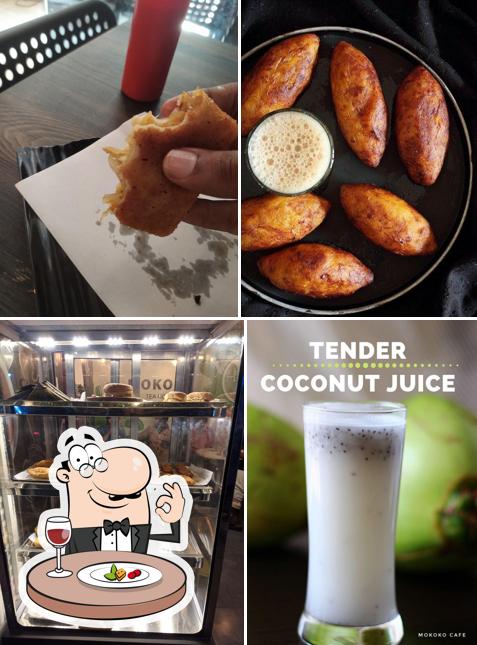 Food at MOKOKO Cafe