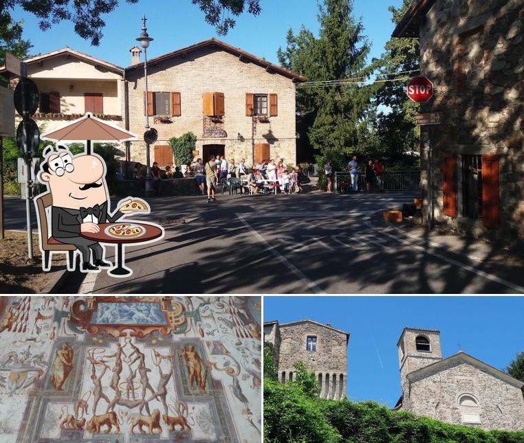 L'area esterna è una caratteristica importante di Ristorante Il Mulino