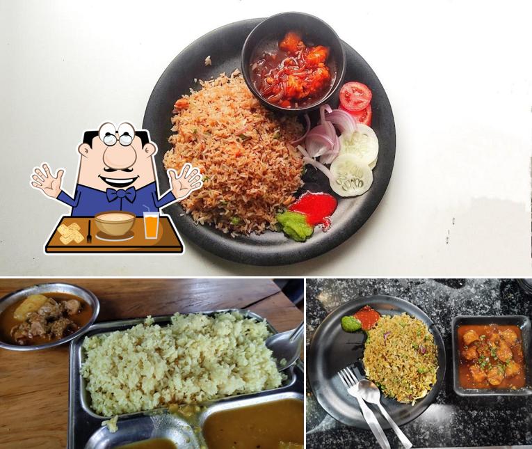 Food at Nalini's Corner Café