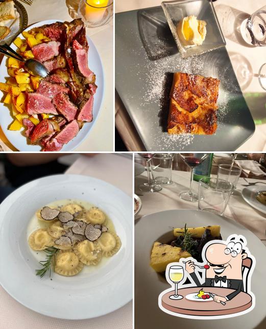 Platti al Ristorante Osteria L'Oliveta