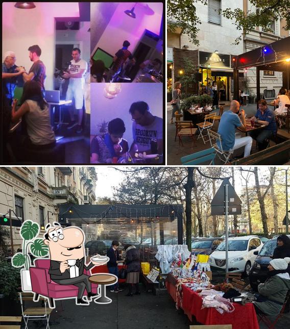 Gli interni di Twelve Cafè