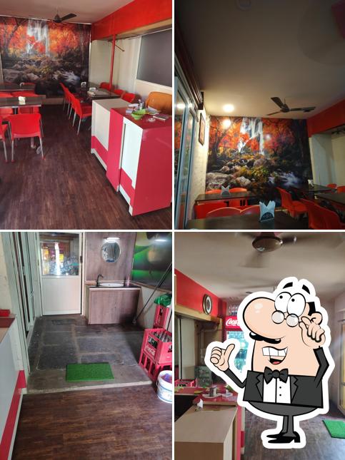 The interior of Bismillah Biryani House Family A/C restaurant