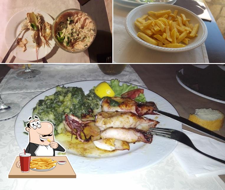Patatine fritte al Konoba Santa Maria