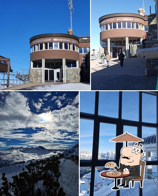 Gli esterni di Panoramarestaurant Maschgenkamm