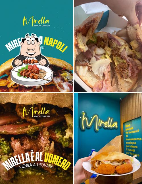 Panino con maiale stirato al Mirella Focacciarara