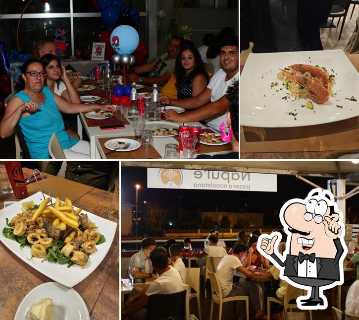 Gli interni di Napulè Pizzeria Ristorante