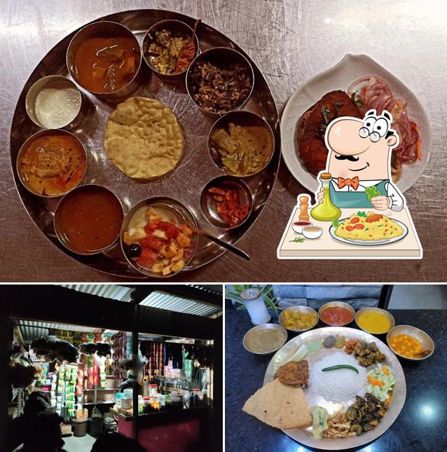 Food at Pankaj Hotel