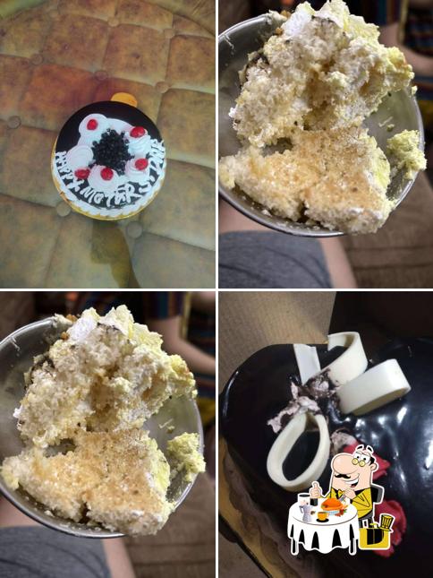 Food at Paradisan Cake