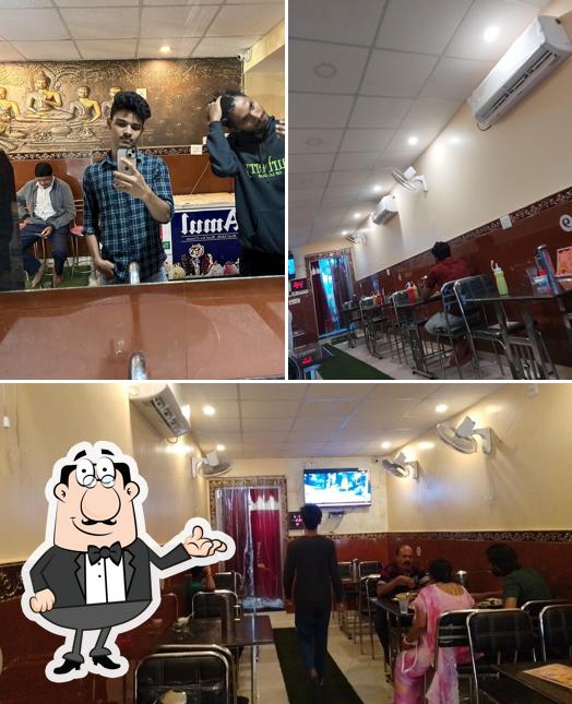 The interior of Ripul (A/c) restaurant