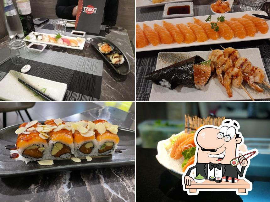 Il sushi è il cibo tradizionale della cucina giapponese