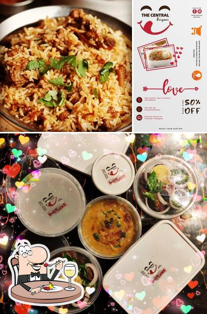 Food at The Central Briyani