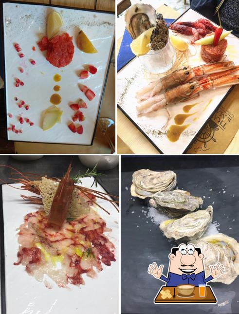 Platti al Trattoria Il Marinaio
