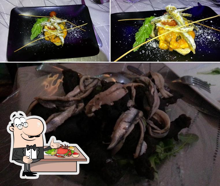 Prova tra i vari prodotti di cucina di mare offerti a Ristorante Amor Mio Di Toppi Vincenzo