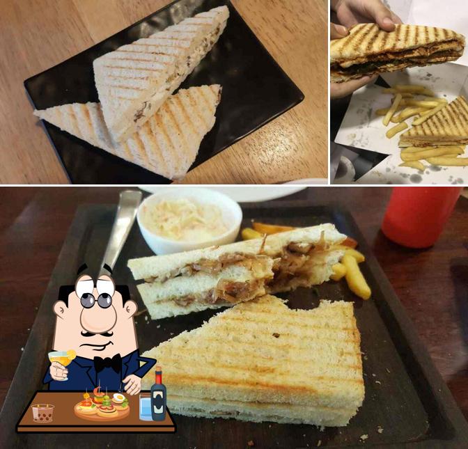 Have a sandwich at Cafe Markiv's