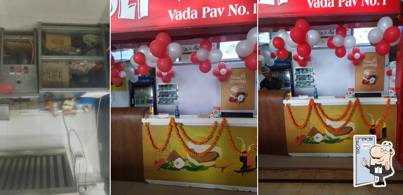 Look at the picture of Goli Vada Pav