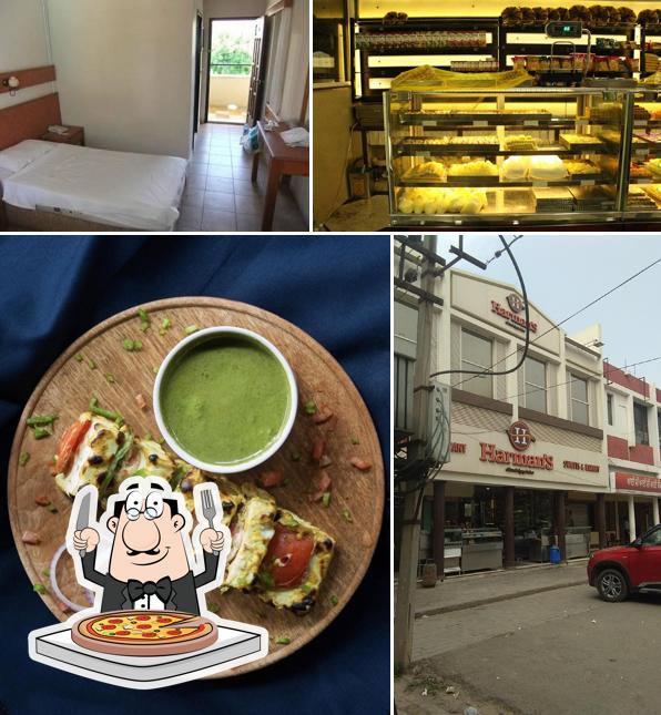 Pick pizza at Harman Hotel & Restaurant