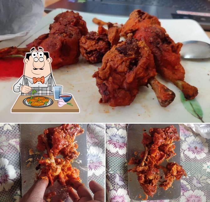 Chicken wings at Hotel Sandeep
