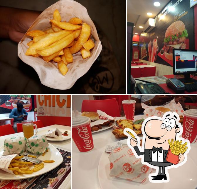 Taste French-fried potatoes at Meat And Eat