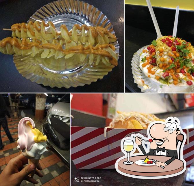 Food at Pasteur Ice Cream Parlour