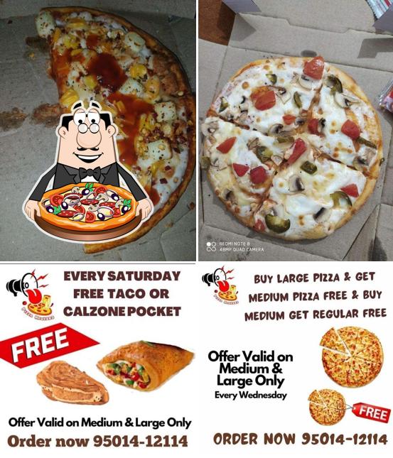 At Pizza Hawkers, you can enjoy pizza