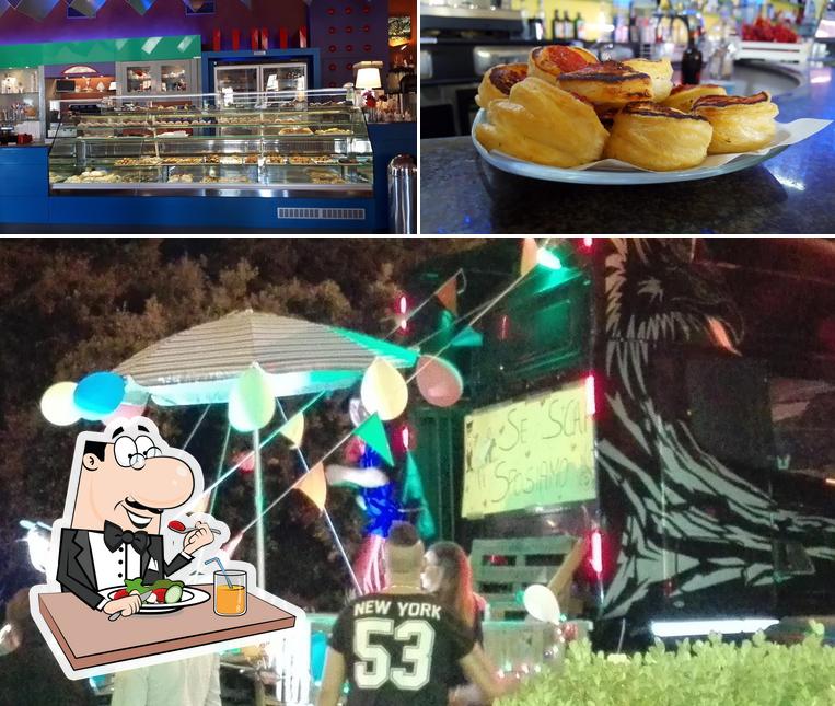 Tra le diverse cose da Pasticceria La Mimosa Dei F.Lli Roberto E Vincenzo Giuri E Co. S.A.S. si possono trovare la cibo e interni