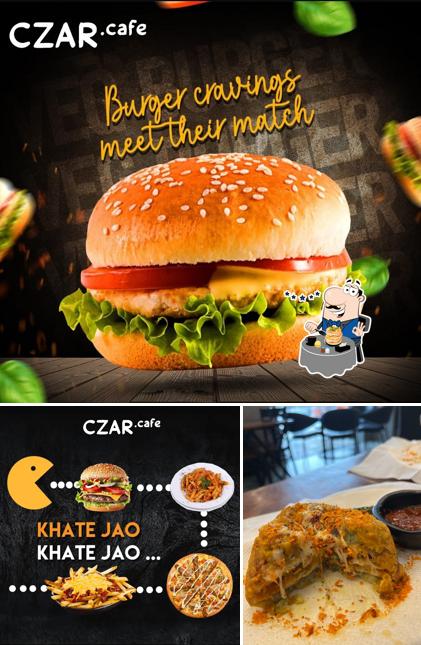 Food at CZAR Cafe