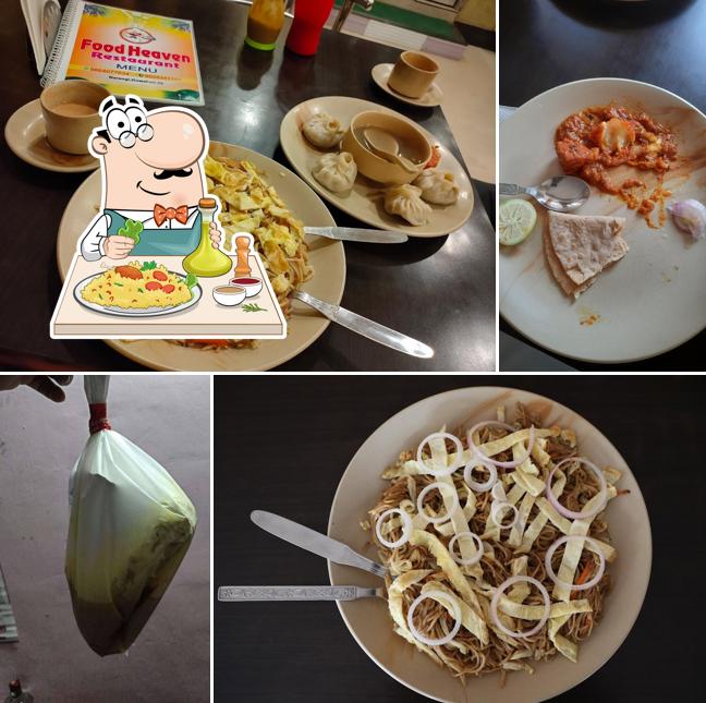 Food at Food Heaven restaurant