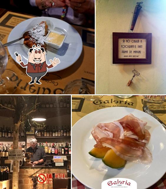 Platti al Galeria Antica Trattoria Milano