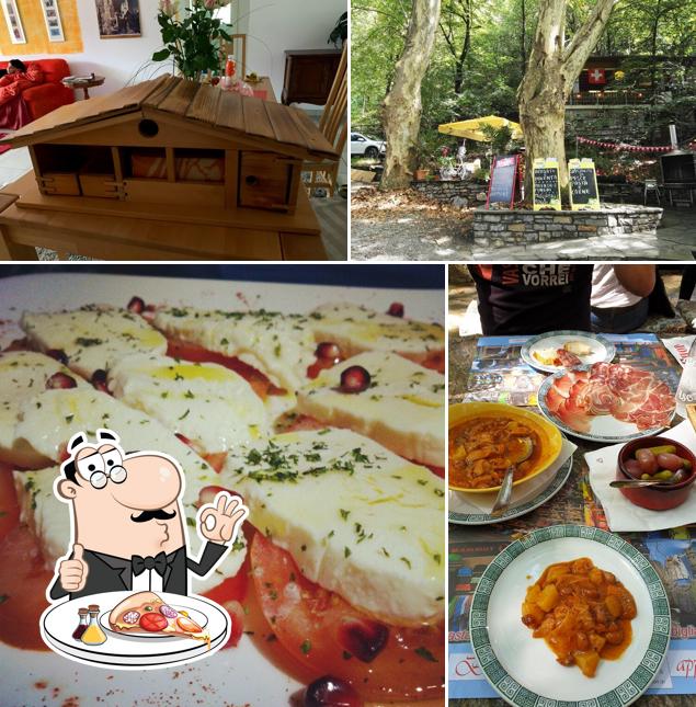 Ordina una pizza a Osteria Grotto Del Mulo