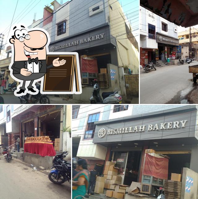 The exterior of bismillah bakery