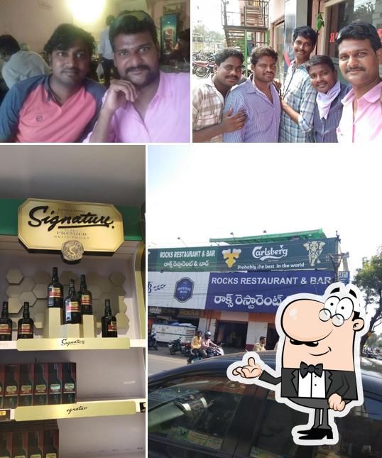 The interior of Rocks Bar