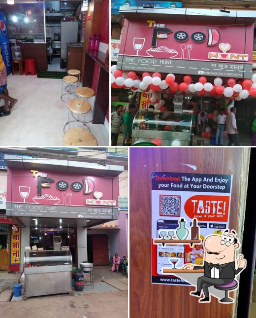 The interior of The Food Hunt