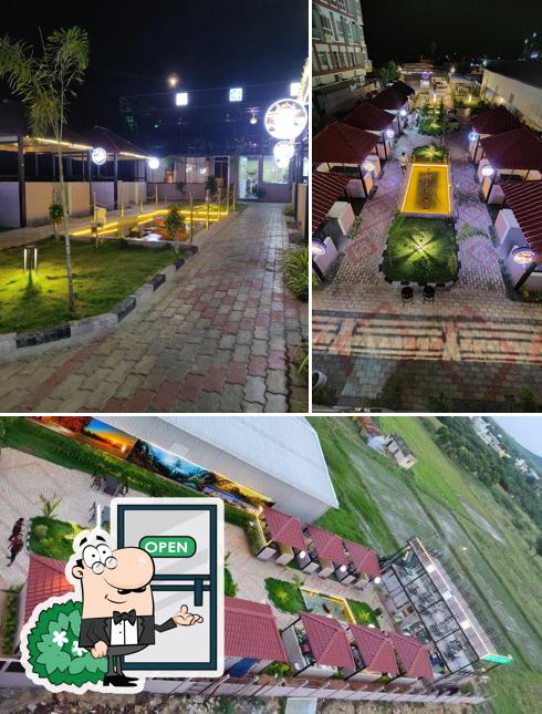 The exterior of Food Park - Family Garden Restaurant