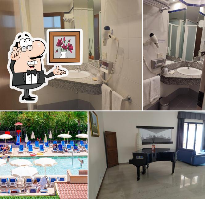 Gli interni di Park Hotel Sant'Elia