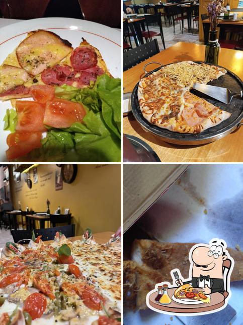 Peça diferentes estilos de pizza