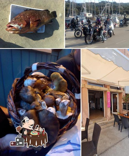Cafè du Port offre un menu per gli amanti del pesce