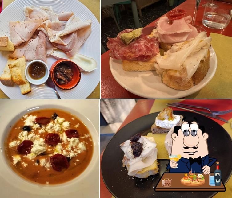 Bruschette al Piccola Osteria Papero Rosso