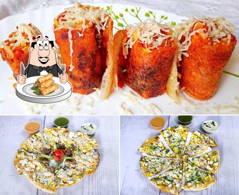 Spring rolls at Dosa Junction