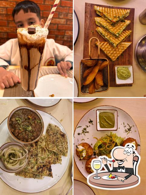 Meals at 34 Masala Lane Pure Vegetarian