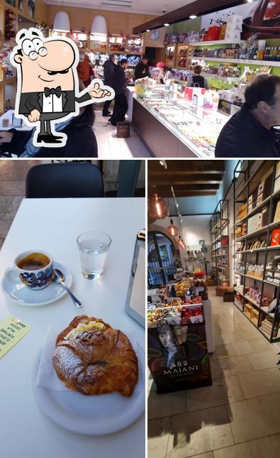 Gli interni di Casa del Cioccolato Trento