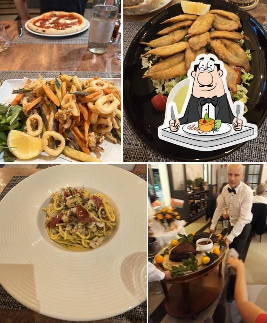 Cibo al Delfino Bianco