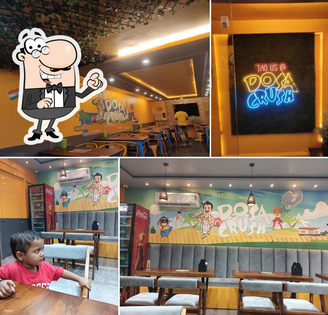 The interior of Dosa crush